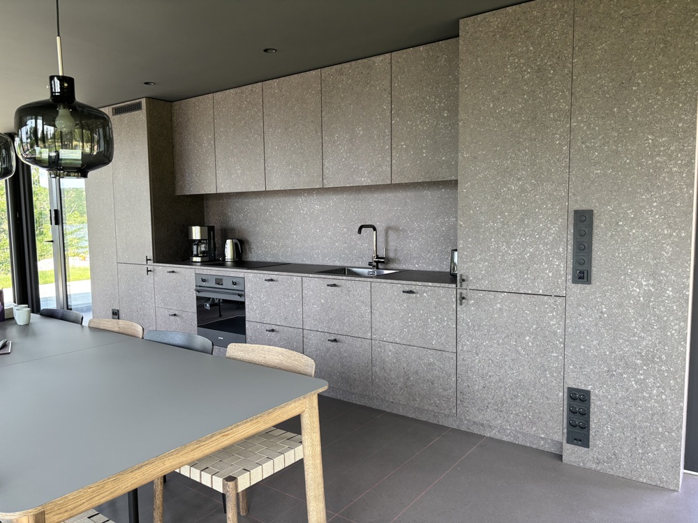 kitchen fittings in the cabin