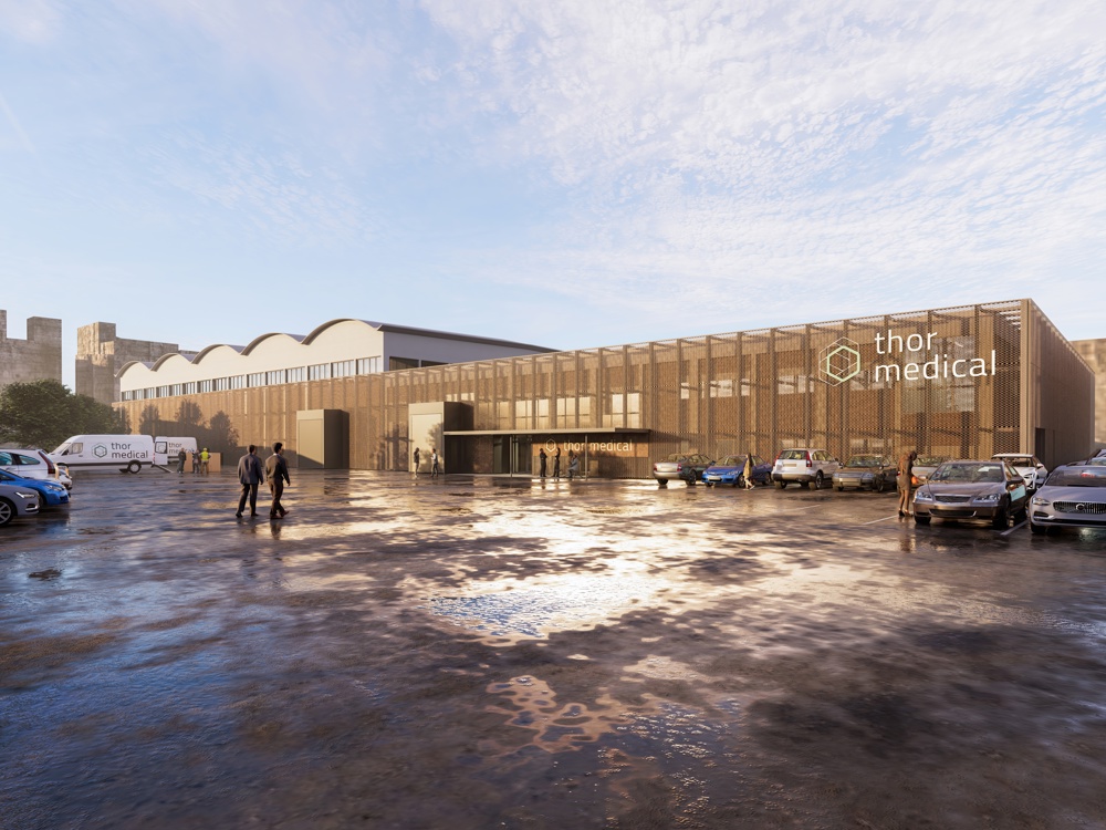 illustration of a redesigned building